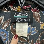 Vintage Michelle Leslie Of California Women Large Floral Bloomcore Feminine Chic Photo 2