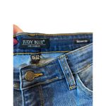 Judy Blue Mid- Rise Buffalo Plaid Patch Skinny Jeans - Size 13/31 Photo 5