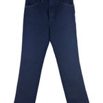 Wrangler  High Rise‎ Jeans Dark Wash Denim Straight Leg Women's 30x32 Photo 0