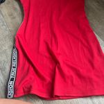 True Religion NWT Red Taping Tee Dress Size L Photo 8
