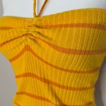ZARA Striped Halter Top Photo 2