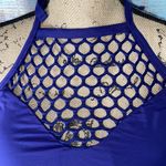 Leilani Deep Purple One Piece Bathing Suit Purple Size 12 Photo 7