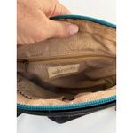 Sakroots Floral Print/Brown 11" Crossbody Bag Strap Vinyl Boho Tropical READ Photo 14