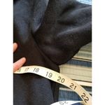 Gallery  Black Hooded Winter Coat Wool Blend Quilted Bib Women's Size Small (S) Photo 8