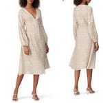 SANCIA The Maryse cream pink midi Dress sz L Size L Photo 1