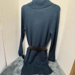 AB Studio  WOMEN SWEATER TEAL SIZE Medium  Cozy Holiday Photo 3