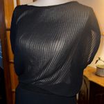 Bordeaux Black  Sheer Dress Photo 3