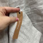 Reformation  Colton Linen Pant in Oatmeal Photo 4