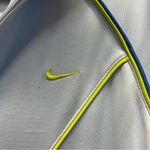 Nike Vintage Track Jacket Blue Gray Neon Trim Y2K Retro Athleisure Sportswear L Photo 5