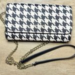 Kate Spade  Houndstooth Crossbody with Gold Chain Photo 0