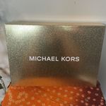 Michael Kors Adjustable Belt Bag Gift Set NWT In Box Black Grey Silver Hardware Photo 3