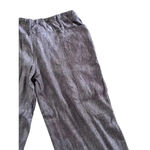Max Studio  Women's Cotton grey Drawstring Trouser Pants Size Medium Photo 2