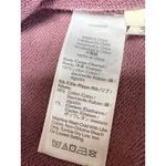 Madewell Women's Pink Crewneck Long Sleeve Crop Sweater Sweatshirt Top Size XL Photo 4