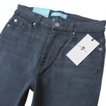 7 For All Mankind NWT High Waist Ankle Skinny in Evening Grey b(air) Jeans 26 Photo 4