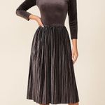 Club L London mauve velvet Pleated A Photo 0