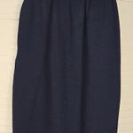 St. John  Collection Marie Gray Womens Navy Blue Pencil Skirt 10‎ Photo 0
