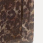 ZARA Maxi Dress Mesh Cheetah Animal Print Leopard  Bodycon Fitted Photo 24
