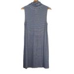 ANTHROPOLOGIE Dolan Ribbed Sleeveless Tank Dress Striped Left Coast Collect Sz S Blue Photo 7