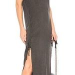 LNA NWT Los Angeles Alvarez dress in charcoal Photo 12