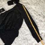 4th + Reckless Women’s black one shoulder choker bodysuit size 2 Photo 8