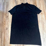 ZARA Black Short Sleeve Dress Photo 1