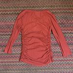 Jennifer Lopez NWOT ORANGE RIBBED LONG SLEEVE Photo 2