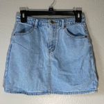 Forever 21 light wash denim mini skirt Photo 0