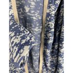 Neon Buddha Hooded Lightweight Gray & Blue Draped Front Cardigan Size Small Photo 6