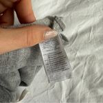 Madewell Miles Trouser Fleece Jogger Sweatpants in Light Heather Grey Photo 3