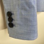 Banana Republic NWOT Classic Fit Chambray Blue Blazer Sz 2 Photo 4