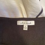 White Birch  Ribbed Long Sleeve Bodysuit Photo 1