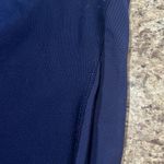 TJ Maxx Navy Blue Mesh Detailing Leggings Photo 2