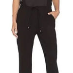 Trina Turk Black Jumpsuit Zipper Front Sporty Classic Tank Preppy Minimalist Photo 0