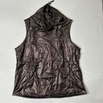 Fabletics  Liora Vest Black & Rose Gold size large Photo 1