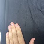 Gap Women’s Dress Large Black Short Sleeve Pleated Midi Dress with Pockets Photo 4