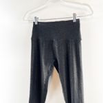 Beyond Yoga  Softshine High Waisted Midi Foil Glitter Leggings Gray Medium Photo 5