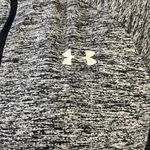 Under Armour Heather Grey Half Zip Pullover Long Sleeve Mock Neck Shirt- Small Photo 2