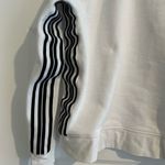 Athleta Sweatshirt White Black Size XS Photo 4