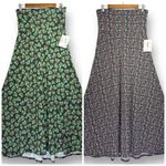 LuLaRoe NWT Maxi Skirt BUNDLE (2) Small | Fold Over Flared | Art Nouveau & Leafy Photo 2