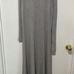 Joseph 100% Cashmere Grey Mock Wrap Dress sz L Photo 0