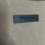 Essentials Fear of God Flocked boxy Logo Short Sleeve Tee Photo 3