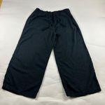 Ava & Viv Black Linen Blend Wide Leg Lounge Pant 2X Photo 0