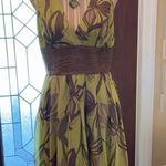Carmen Marc Valvo Carmen Marc Volvo tropical print halter dress Photo 10