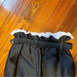 Isa Arfen Paper Bag Trouser with Boderie Trim Photo 7