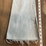 And Now This Womens Jeans Size 27 Light Wash Slide Ankle Slit Flare Raw Hem Blue Photo 6