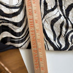 Alex Evenings  Blazer Womens‎ Small Silver Black Tie Closure Photo 7