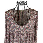 Kori America Mixed Print Boho Mini Dress Women’s Size Small Photo 13