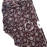 Derek Lam Collective Floral Shirt Dress Midi Burgundy Purple XS / 2 Retail $430 Photo 7