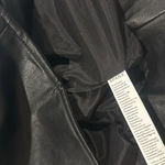 Spanx NWT Leather-Like Moto Jacket Vegan Faux Zip Front Luxe Black 20390R Photo 8