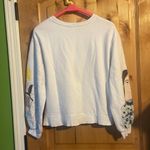 ZARA  Blogger Fave Ecru Multi Girls Print Sweatshirt $59.90 EUC S Rare HTF Photo 6